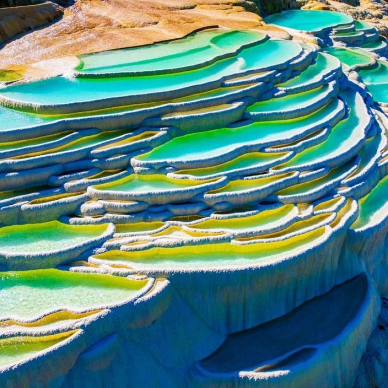 Beautiful,Scenery,Of,Baishuitai,Calcified,Terraces,In,Shangri-la,,Diqing,,Yunnan,