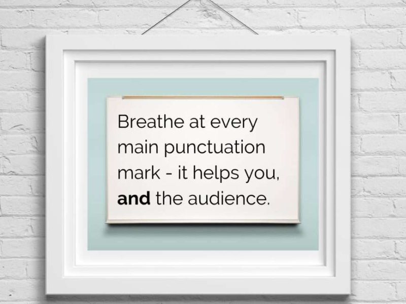 Don't forget to Breathe